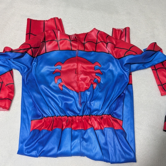 Kids Spider Hero Costume - Red and Blue - Picture 4 of 12